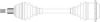 GENERAL RICAMBI WW3229 Drive Shaft